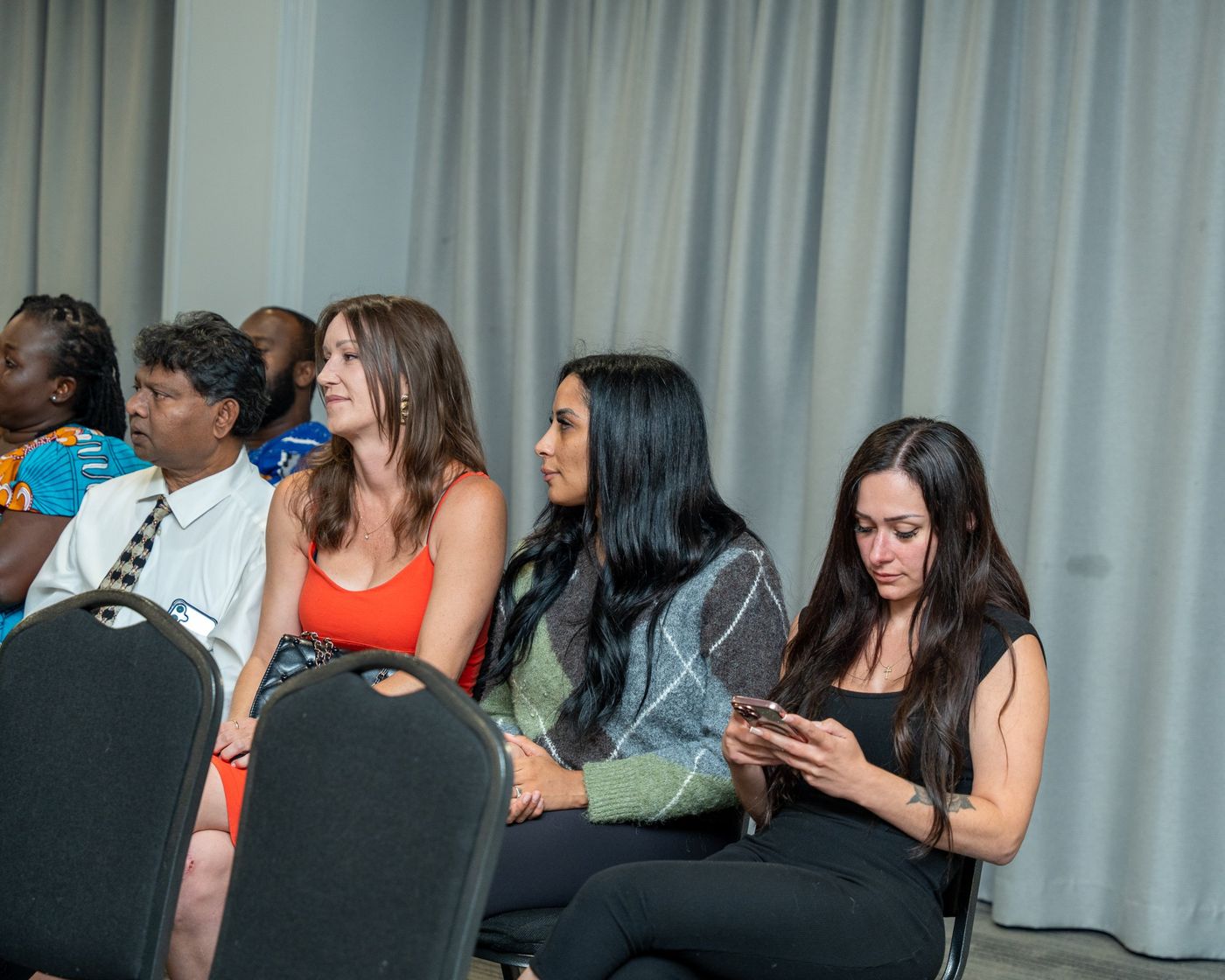 Guests seated in the audience